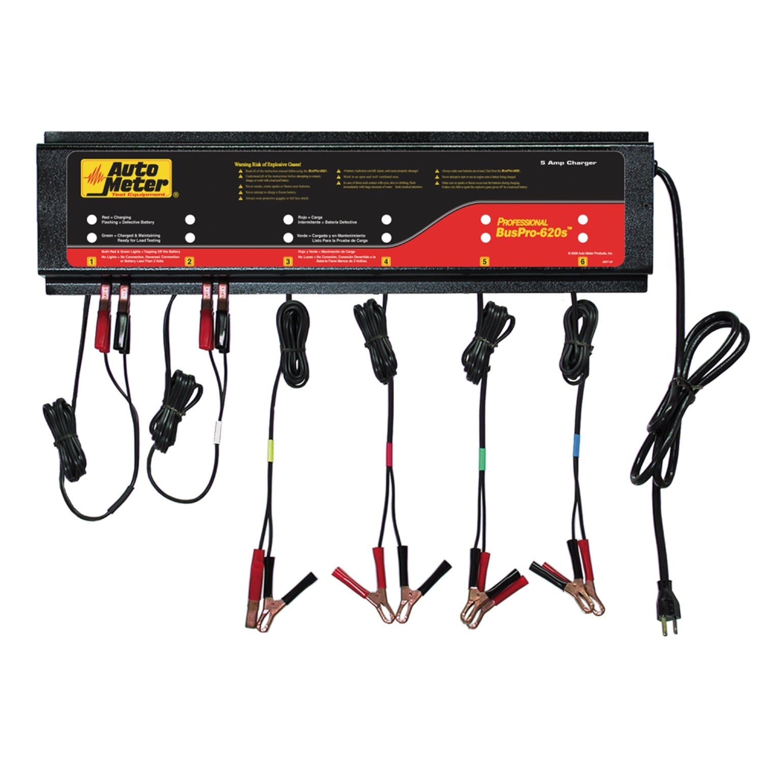 BUSPRO-620S; Smart Battery Charger - 6 Channel, 230v 5 amp