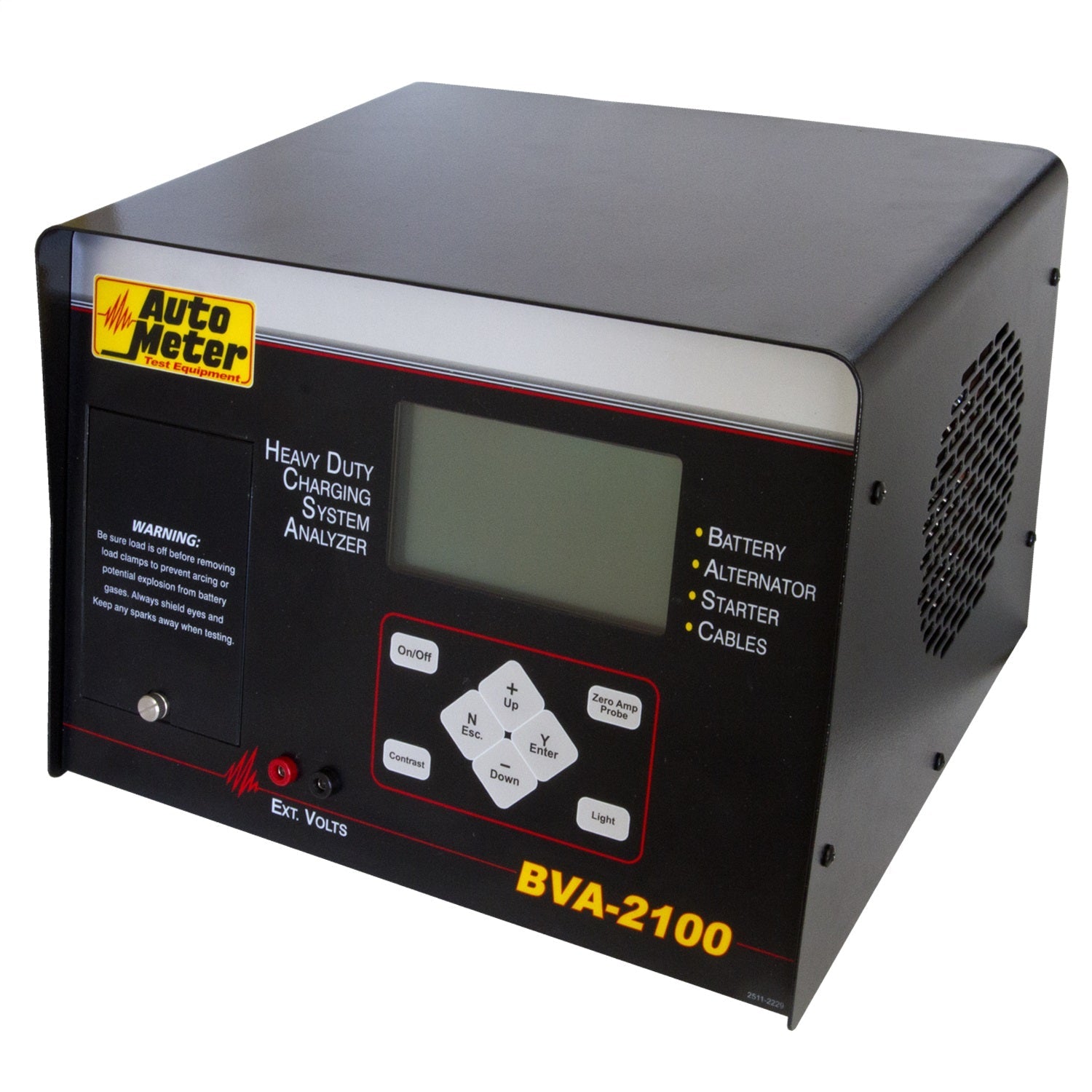 BVA2100; Heavy Duty Automated Electrical System Analyzer
