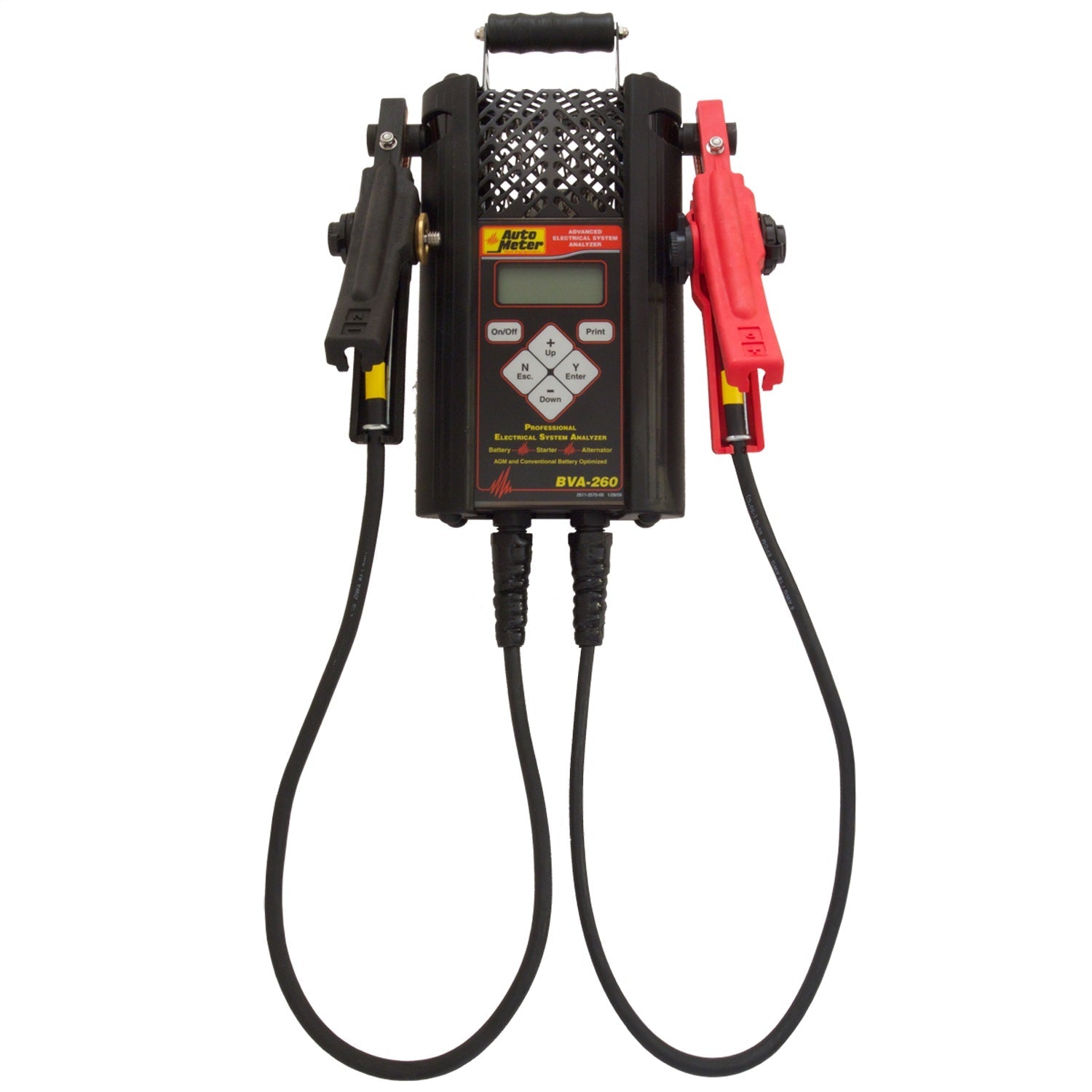 BVA-260; Professional Grade Intelligent Hand Held Electrical System Analyzer For 6V & 12 Applications