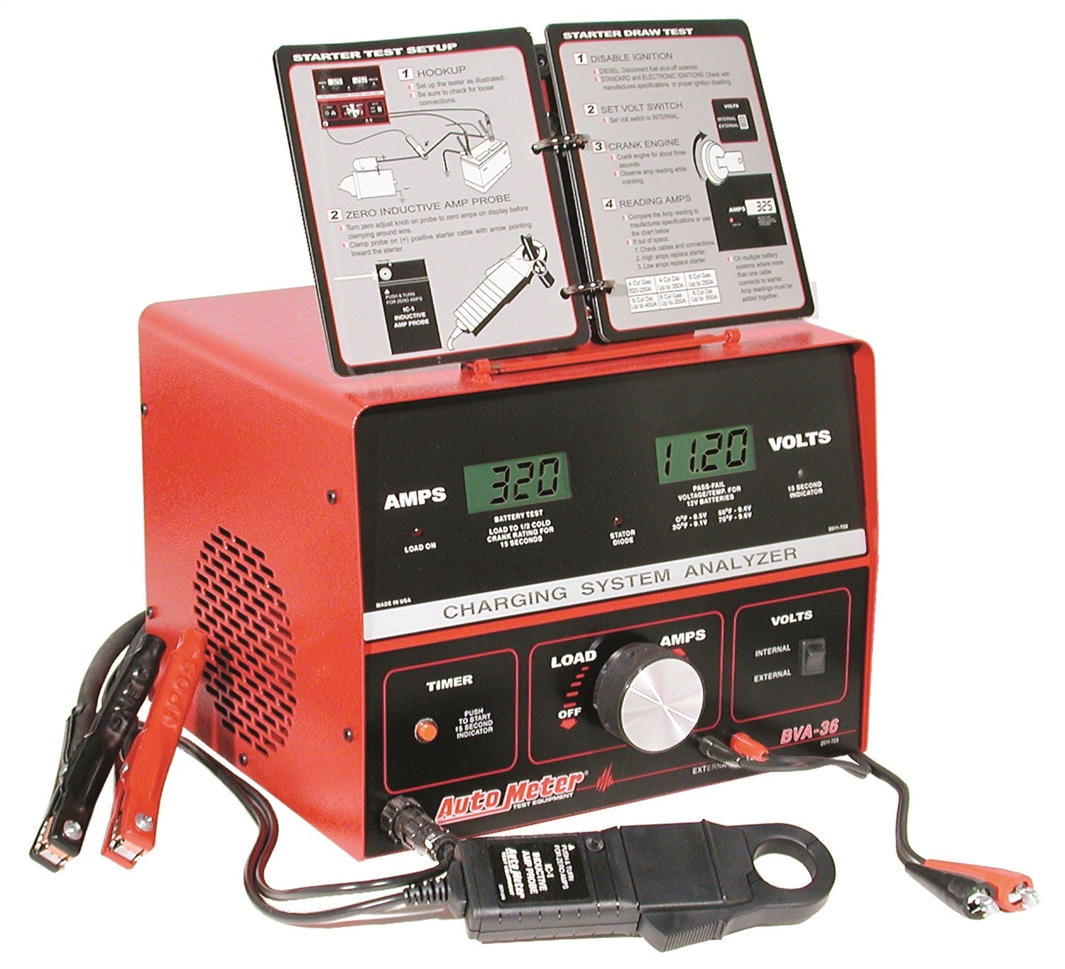 BVA-36/2; 800 Amp Variable Load Battery/Electrical System Tester