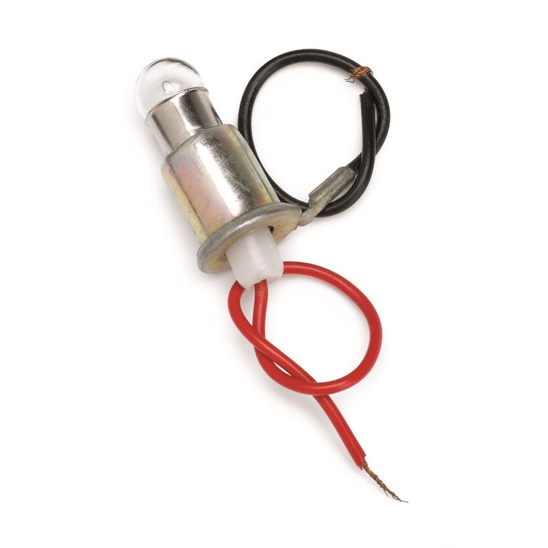 LIGHT BULB & SOCKET ASSY., BAYONET, 2W, REPLACEMENT, 2-1/16" AUTO GAGE