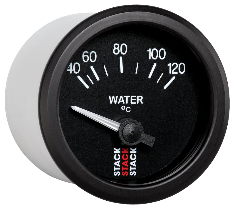 WATER TEMP, ELECTRIC, 52MM, BLK, 40-120 °C, M10 MALE