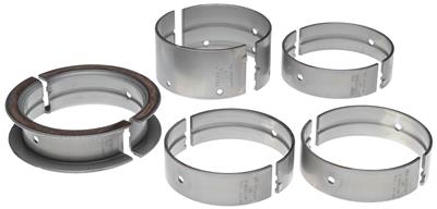 Clevite MS496P10 Main Bearings, P Series, Full Groove, .010 in. Crankshaft Undersize, Tri Metal, Pontiac, V8, Set of 5