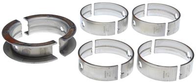 Clevite MS863P10 Main Bearings, P Series, Full Groove, .010 in. Crankshaft Undersize, Tri Metal, Ford, 332-428 FE, Set of 5