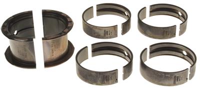 Clevite MS909HX Main Bearings, H Series, 1/2 Groove, .001 in. Extra Oil Clearance, Tri Metal, Chevy, Small Block, Set of 5