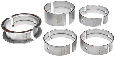 Clevite MS963P10 Main Bearings, P Series, Full Groove, .010 in. Crankshaft Undersize, Tri Metal, Dodge, Plymouth, 340, Set of 5
