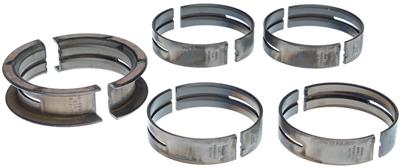 Clevite MS981H Main Bearings, H Series, Full Groove, Standard Size, Tri Metal, Ford, 351M, 351W, 400, Set of 5