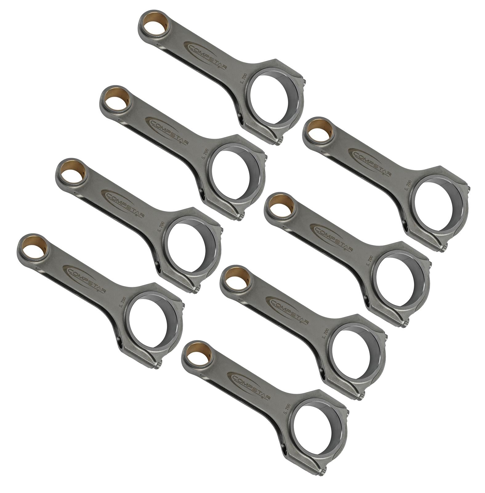 Callies CSA5700DS2A2AH Compstar Connecting Rods Forged, Fits Chevy 5.700"