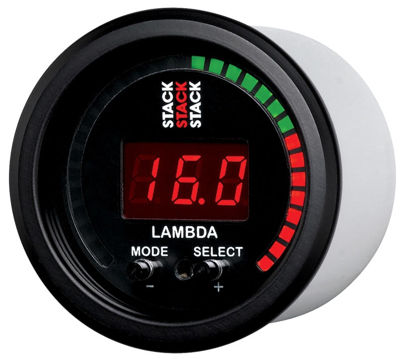 WIDEBAND AIR-FUEL RATIO (LAMBDA), PRO-CONTROL, 52MM, BLK
