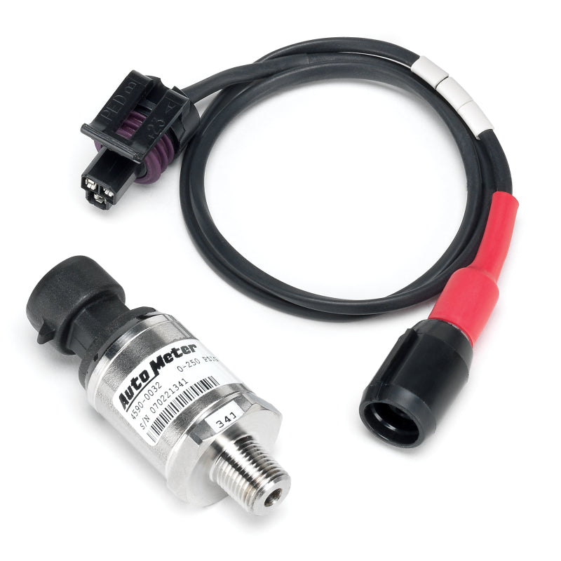 FLUID PRESSURE SENSOR, SOLID STATE, 17 BAR / 250 PSIG, 1/8" NPTF (M)