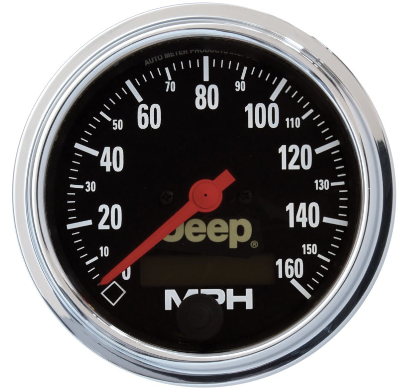 3-3/8" SPEEDOMETER, 0-160 MPH, JEEP