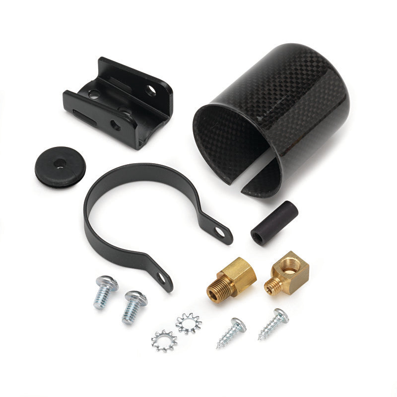 GAUGE MOUNT, 52MM, PEDESTAL W/ CARBON FIBRE CUP