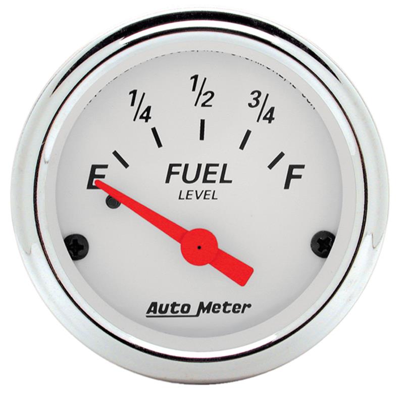 2-1/16" FUEL LEVEL, 0-90 ?, GM, ARCTIC WHITE