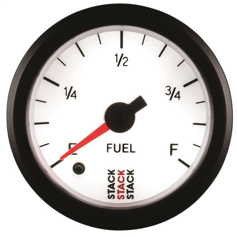 2-1/16" FUEL LEVEL, PROGRAMMABLE 0-280 ?, STACK WHT