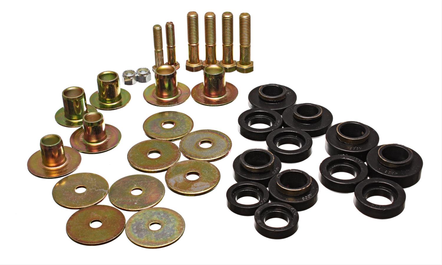 Energy Suspension 3.4142G Body Mount Bushing Set 1967-81 Chevy Camaro