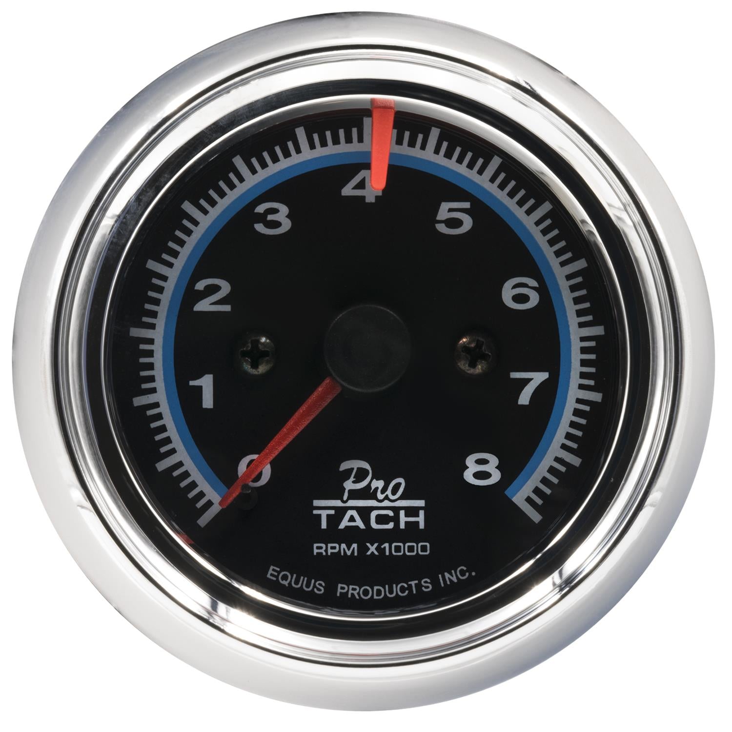 Equus E6076 6000 Series 2-1/2" Mini Chrome Tachometer