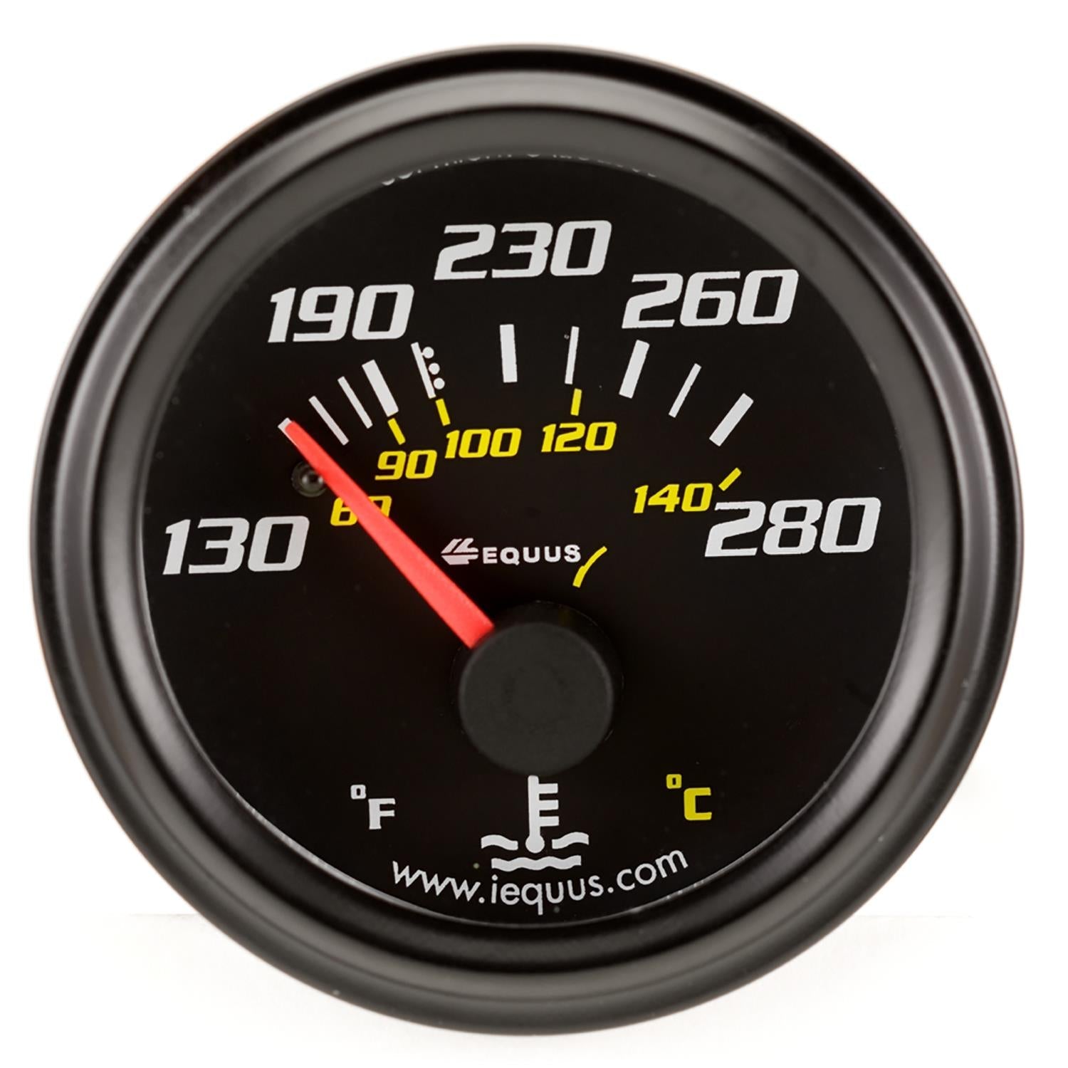 Equus E6232 6000 Series 2" Mechanical Water Temperature Gauge