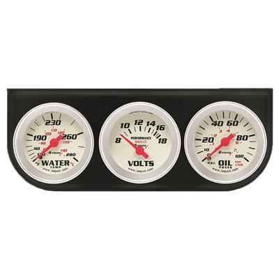 Equus E8200 8000 Series 2" Volt Triple Gauge Kit