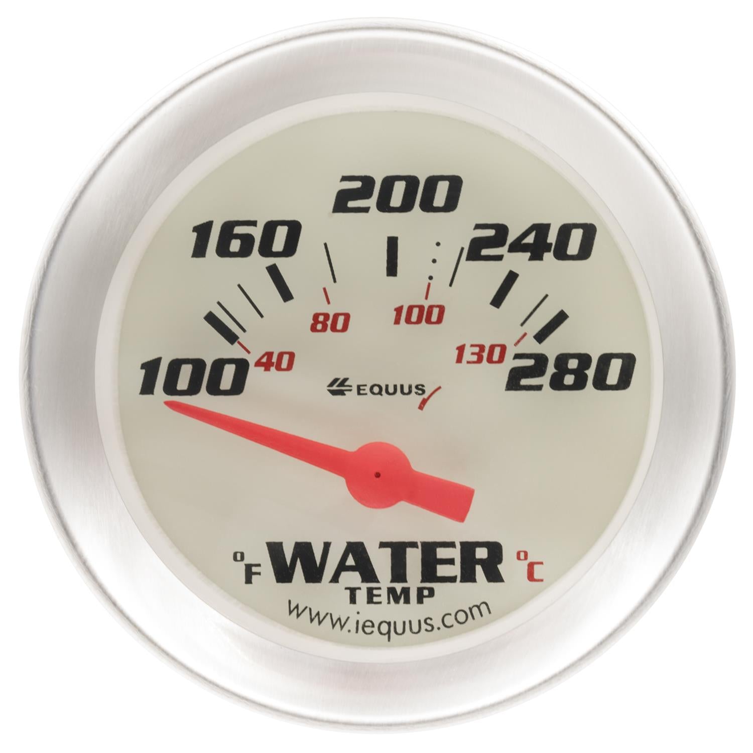 Equus E8262 8000 Series 2" Electric Water Temperature Gauge