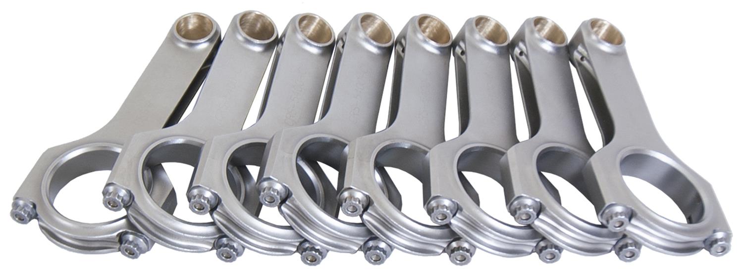 Eagle CRS5400C3D ESP 4340 H-Beam Connecting Rods, For SB Ford 5.400"