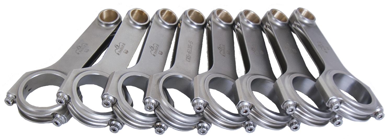 Eagle CRS61353D 6.135" ESP 4340 H-Beam Connecting Rods, BB Chevy 6.135"