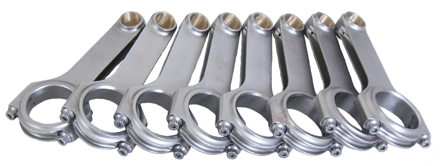 Eagle CRS63853D ESP 4340 H-Beam Connecting Rods, BB Chevy 6.385"