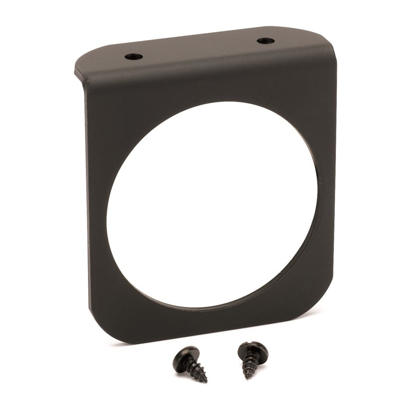 GAUGE MOUNTING PANEL, SINGLE, 2-5/8", BLACK, ALUMINUM
