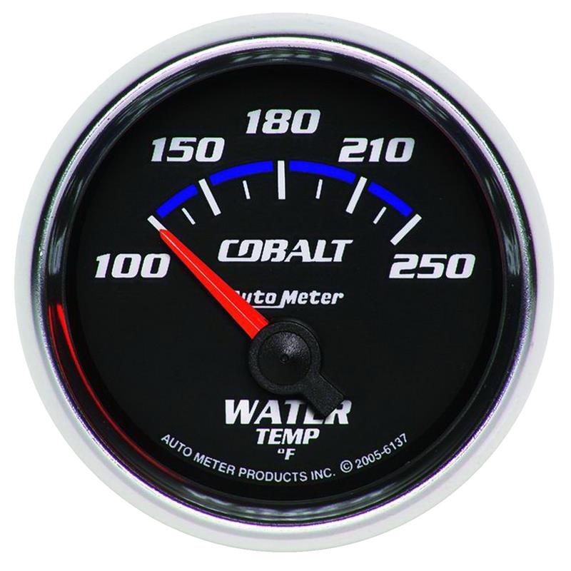 2-1/16" WATER TEMPERATURE, 100-250 °F, COBALT