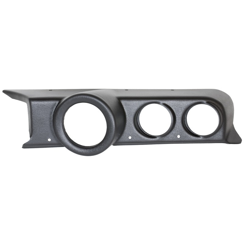 DASH TOP, TRIPLE, (5" PEDESTAL TACH, 2-5/8"X2), MUSTANG 87-93 FOX