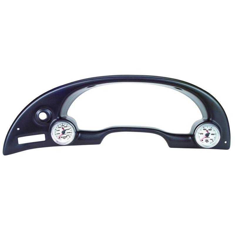 INSTRUMENT CLUSTER BEZEL, DUAL, 2-1/16", FORD MUSTANG 94-00 SN95
