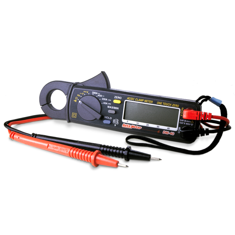 DM-40; Digital Inductive Amp Probe and Multimeter