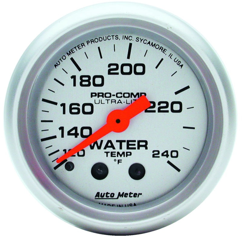 2-1/16" WATER TEMPERATURE, 120-240 °F, ULTRA-LITE