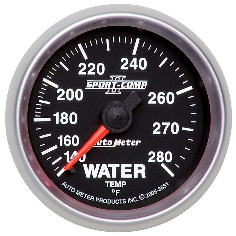 2-1/16" WATER TEMPERATURE, 140-280 °F, SPORT-COMP II