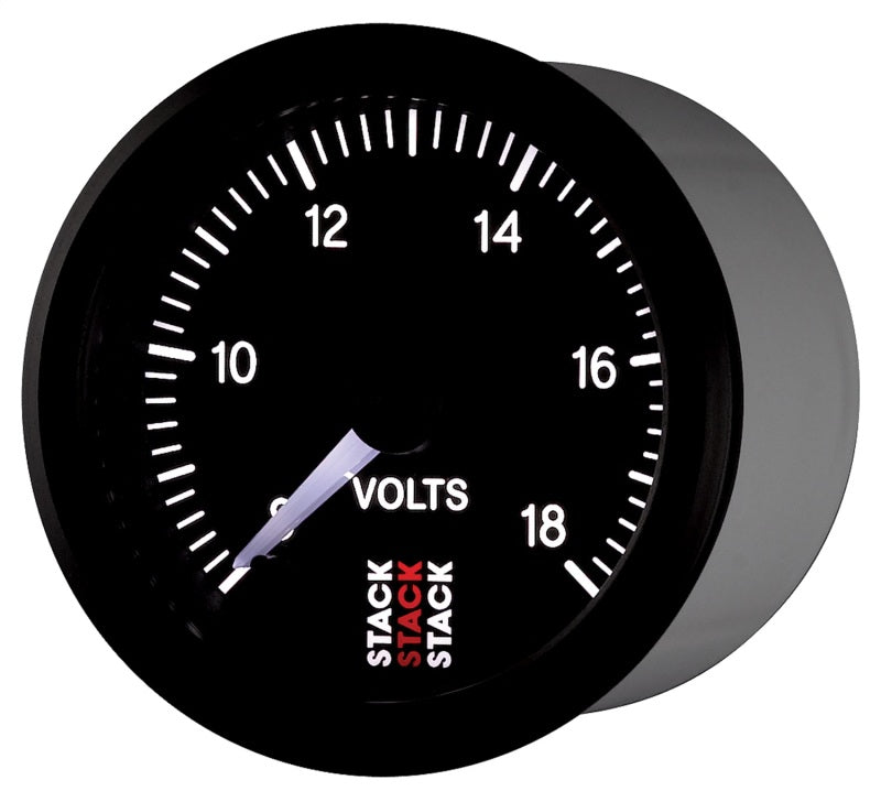 BATTERY VOLTAGE, PRO STEPPER MOTOR, 52MM, BLK, 8-18V