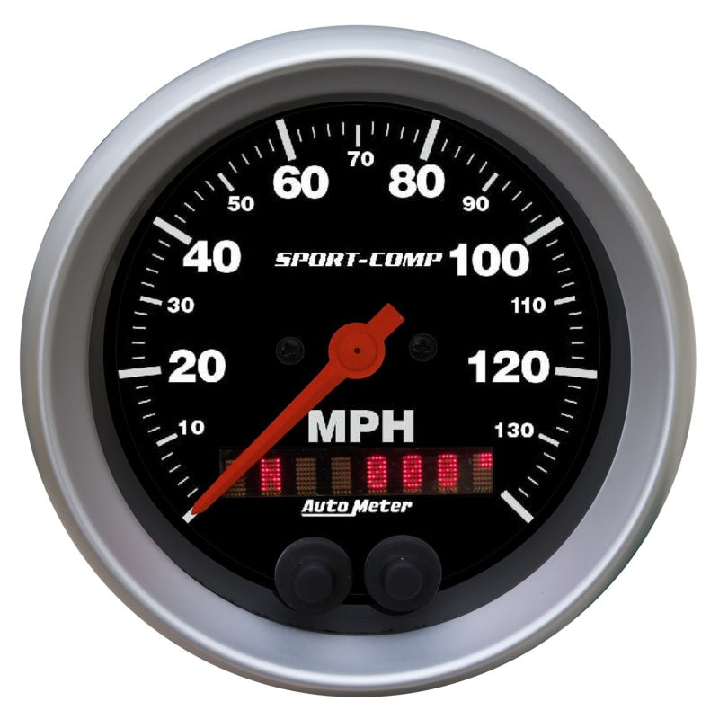 3-3/8" GPS SPEEDOMETER, 0-140 MPH, SPORT-COMP