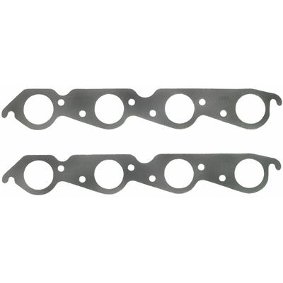 Fel-Pro 1411 Exhaust Gaskets Header Steel Core Laminate Round Port Fits Chevy Big