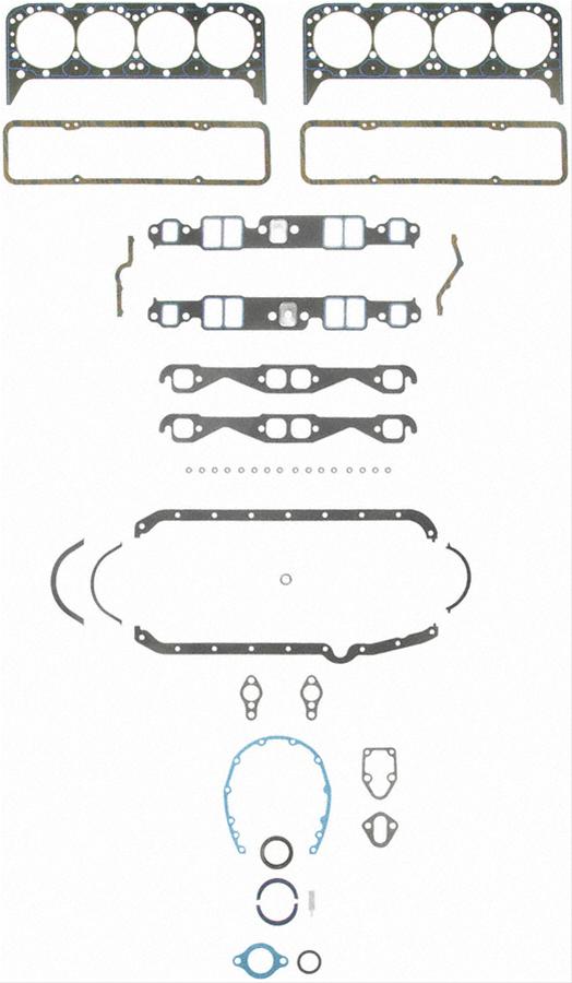 Fel-Pro 2802 Performance Full Engine Gasket Set - 1959-79 Small Block Chevy