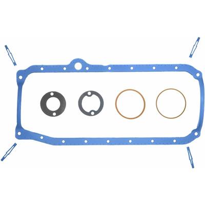 Fel-Pro OS34500R Oil Pan Gasket 1-Piece Rubber/Steel Core Fits Chevy GMC 5.0/5.7L