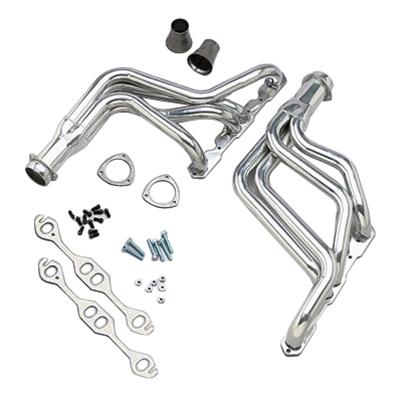 Hedman Hedders 66104 Long Tube Headers, SB Chevy, Ceramic Coated