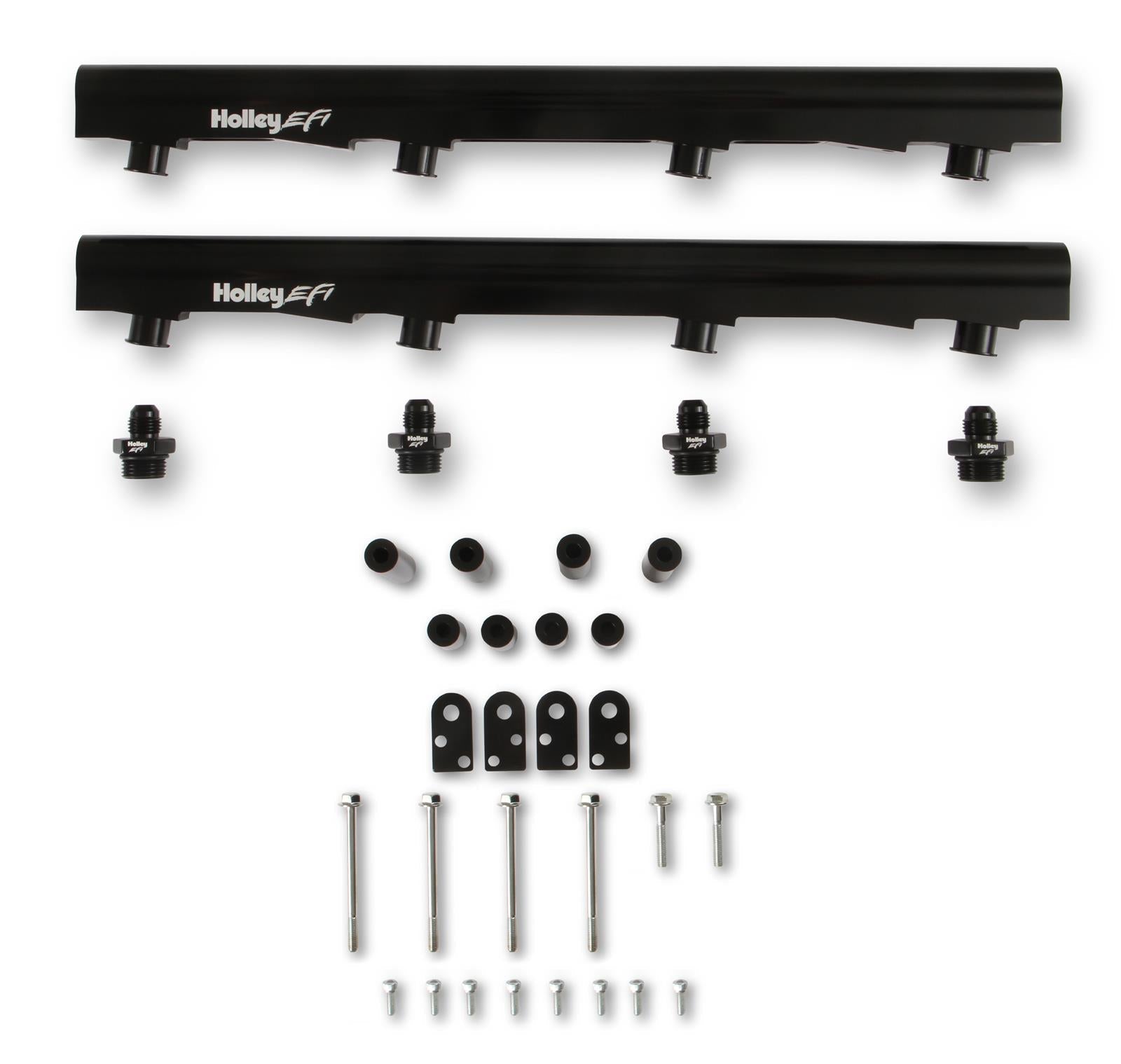 Holley EFI 534-265 Billet Aluminum Fuel Rails, Ford Godzilla 7.3L