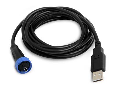 Holley 558-409 EFI Sealed USB Data Cable, 7 ft. Long