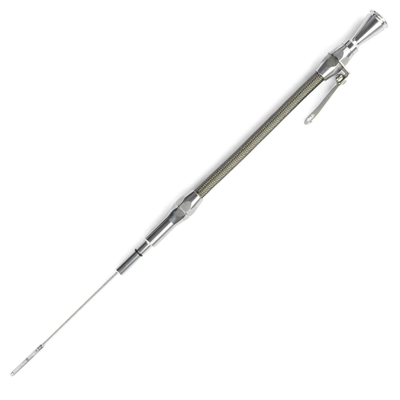 Lokar ED-5018 Flexible and Machined Engine Dipstick, Fits Chevy Small Block