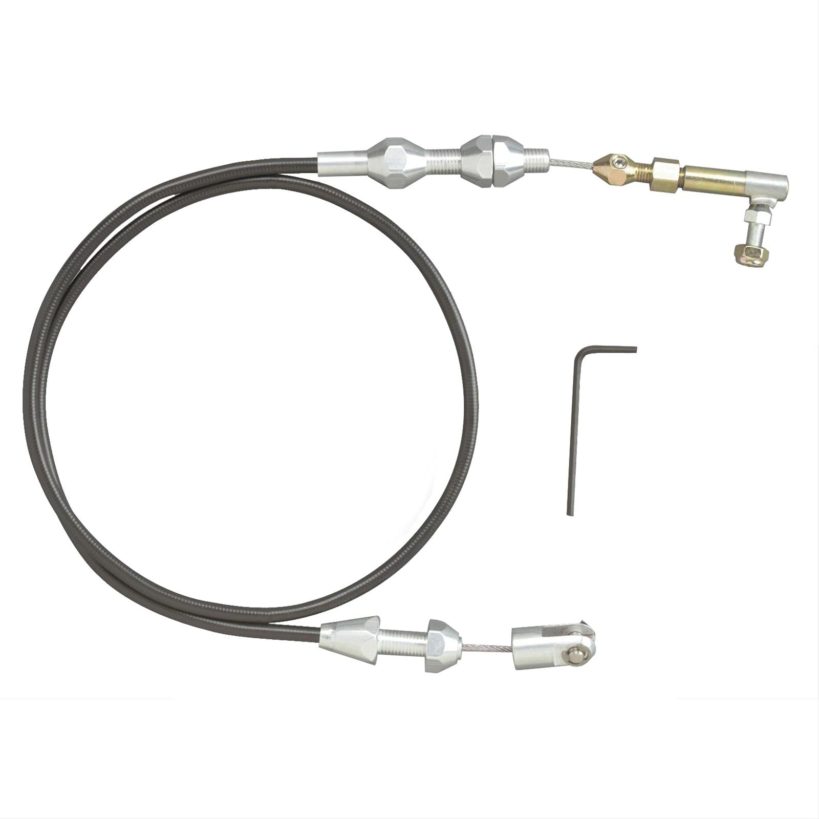 Lokar TC-1000U Hi-Tech Throttle Cable Kit, 24" Long