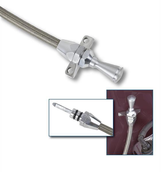 Lokar TD-3AODFM Hi-Tech Flexible Braided Transmission Dipstick