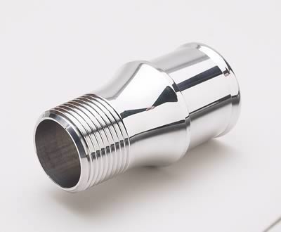 Meziere WP1150U NPT to Smooth Hose Adapter, 1" NPT, 1-1/2" Hose Barb