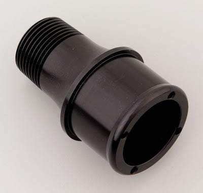Meziere WP1175S NPT to Smooth Hose Adapter, 1" NPT, 1-3/4" Hose Barb