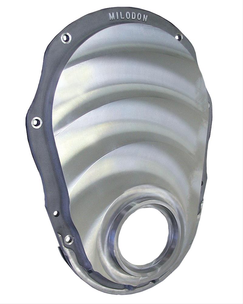 Milodon 14875 Aluminum Timing Cover, 1-Piece Chevy Big Block Gen 6