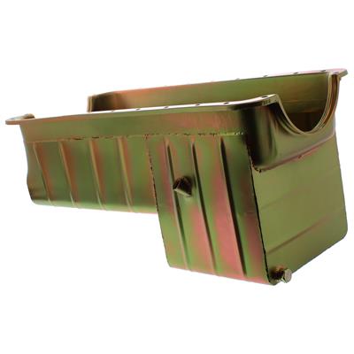 Milodon 30570 Oil Pan Steel Gold Iridite 8 qt. Fits Ford Big Block 429 460 Pickup