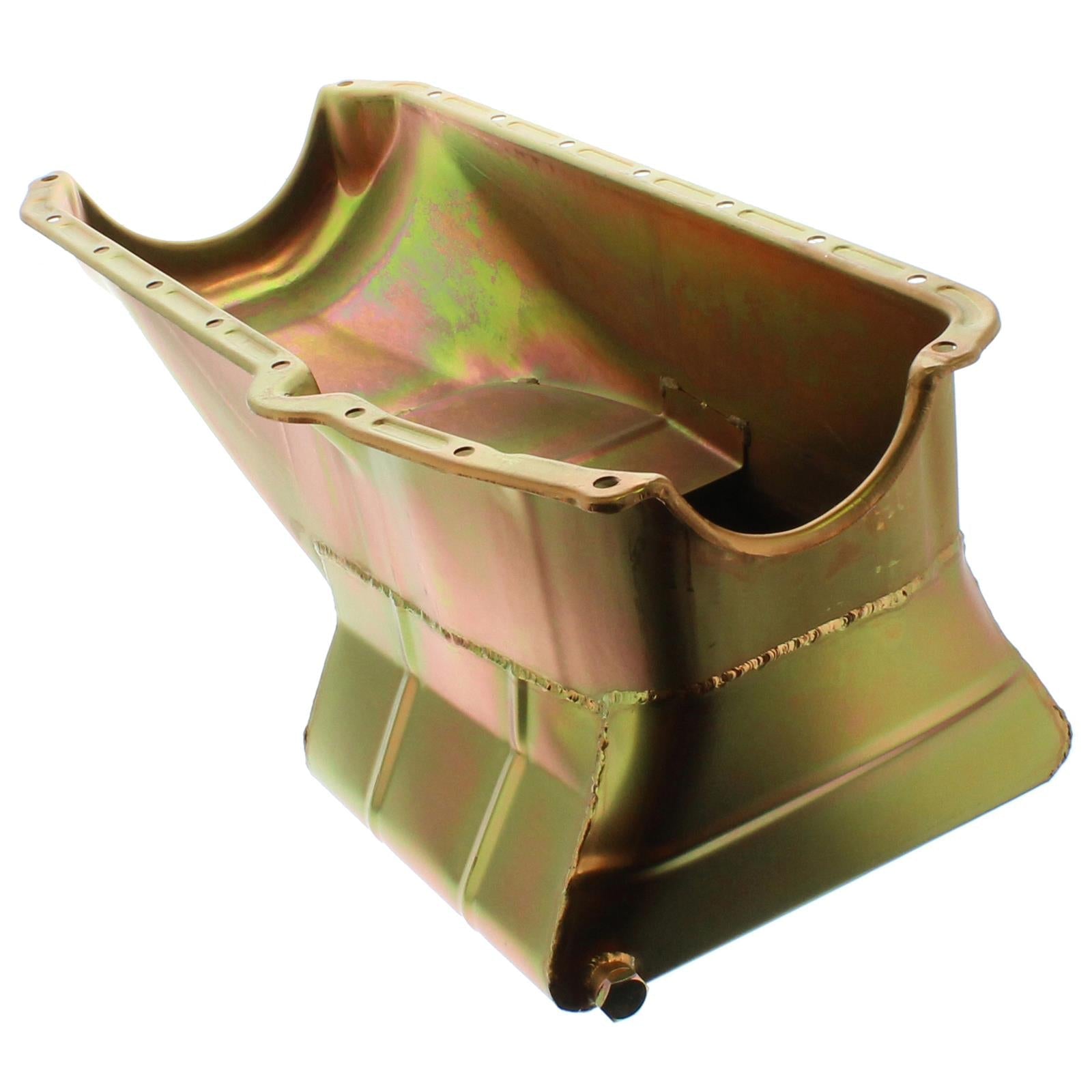 Milodon 30900 Street and Strip Oil Pan, SB Chevy 7 QT. - LH Dipstick, Low Profile