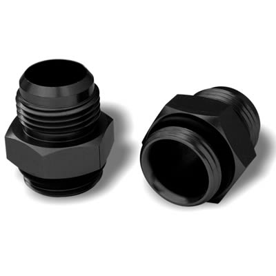 Moroso 97641 Fitting Straight Male -12 AN to Straight Cut Male -12 AN O-Ring